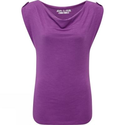 Top Royal Robbins Noe Manga Corta Mujer - Moradas - Chile LEI402893